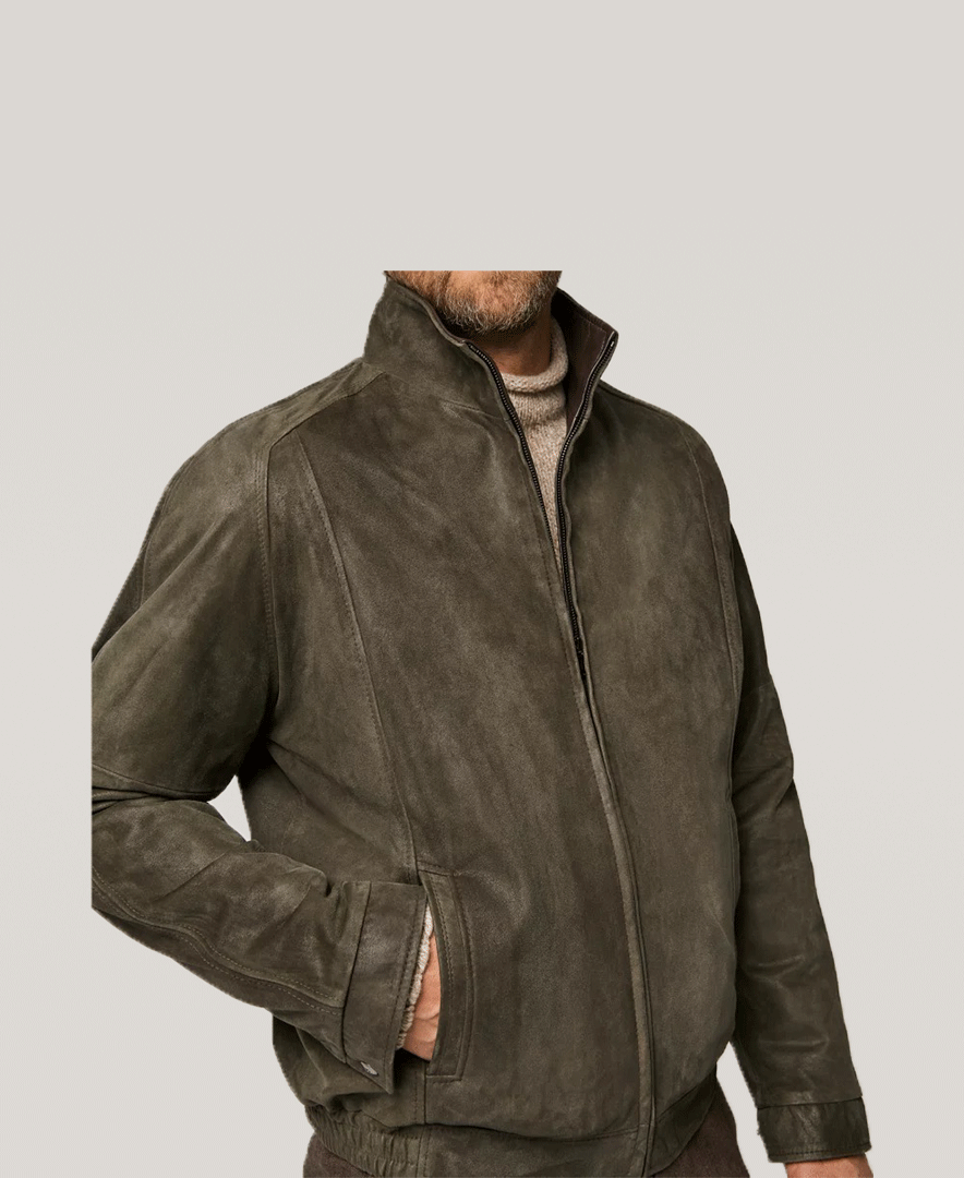 Bradley Distressed Leather Jacket