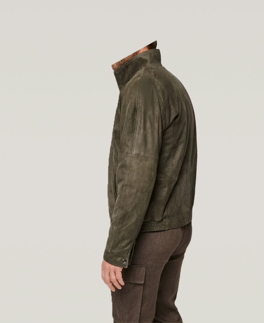 Bradley Distressed Leather Jacket